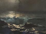 Winslow Homer, Moonlight,Wood Island Light (mk44)